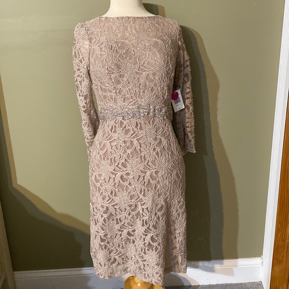 Brand new nude lace dress